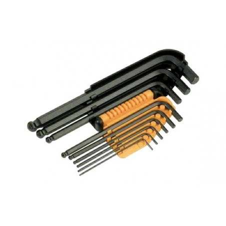Ball end Allen wrench 9 pieces