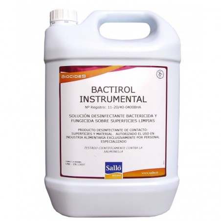 Bactirol instrumental 5 Kg Desinfectante de contacto