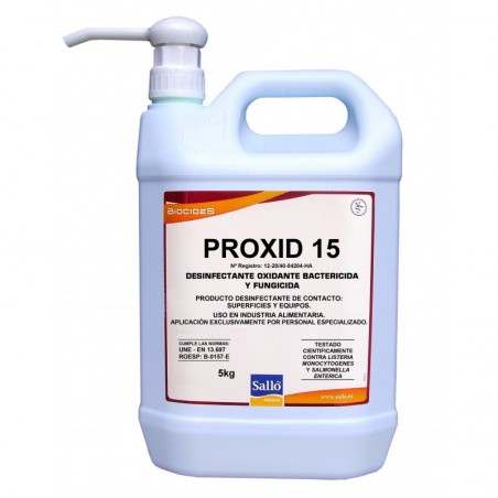 Proxid 15 25 Kg Desinfectante oxidante para lavado de ropa y desinfección de sup