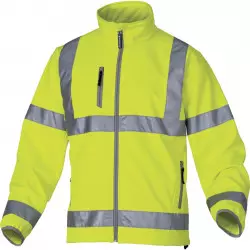 Veste "Softshell" Polyester / Elasthanne 3 couches laminées