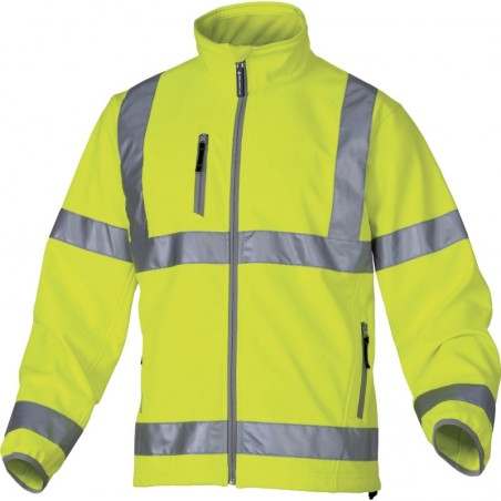Polyester / Elasthane "Softshell" Jacket With 3 Laminated Layers