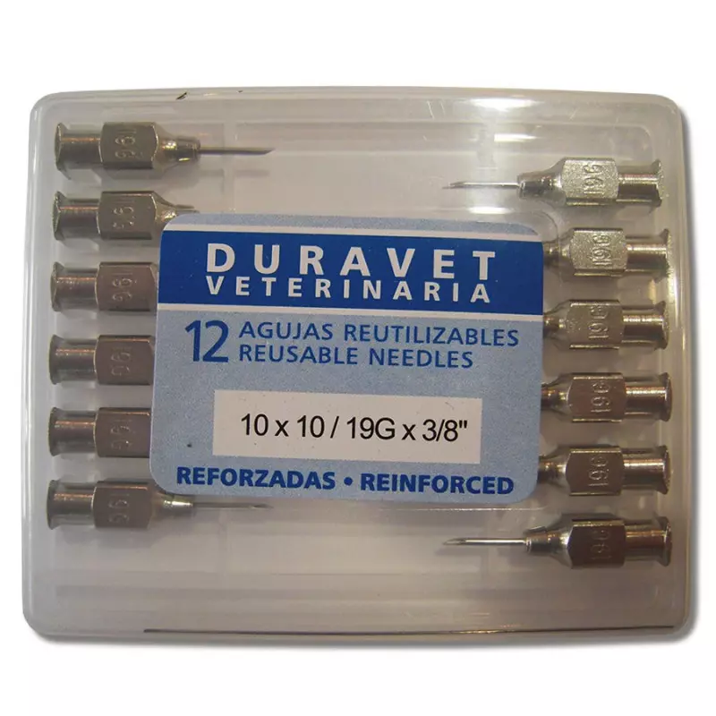 Reusable needles Duravet reinforced