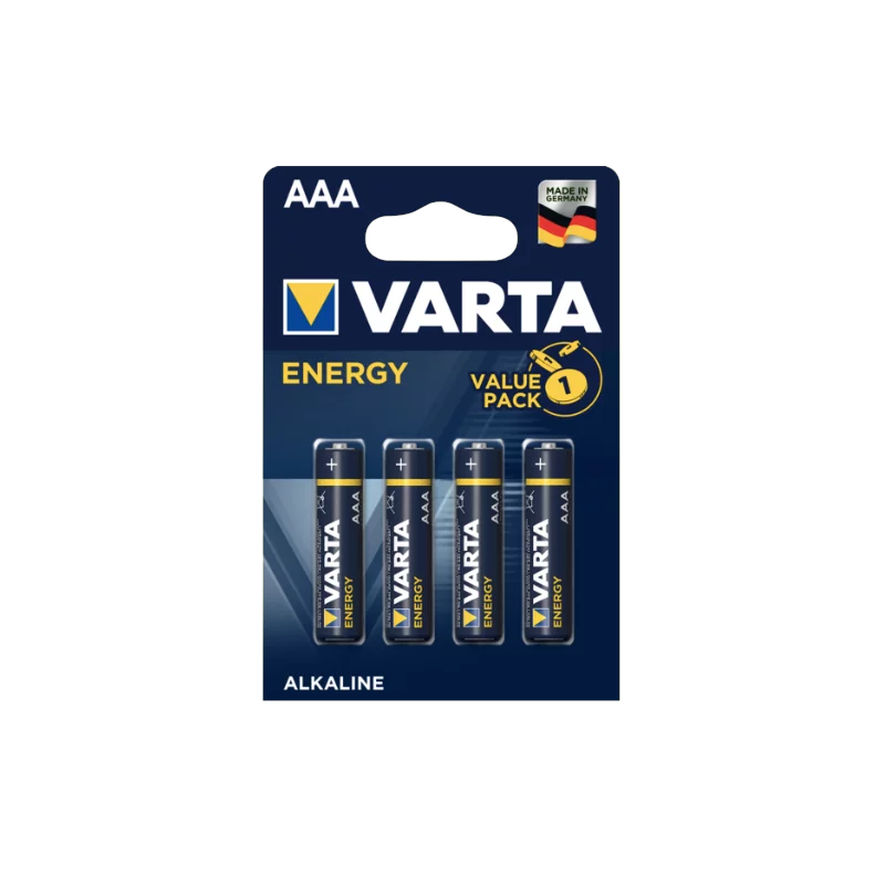 Pila alcalina VARTA Blister LR03 AAA 4 uts