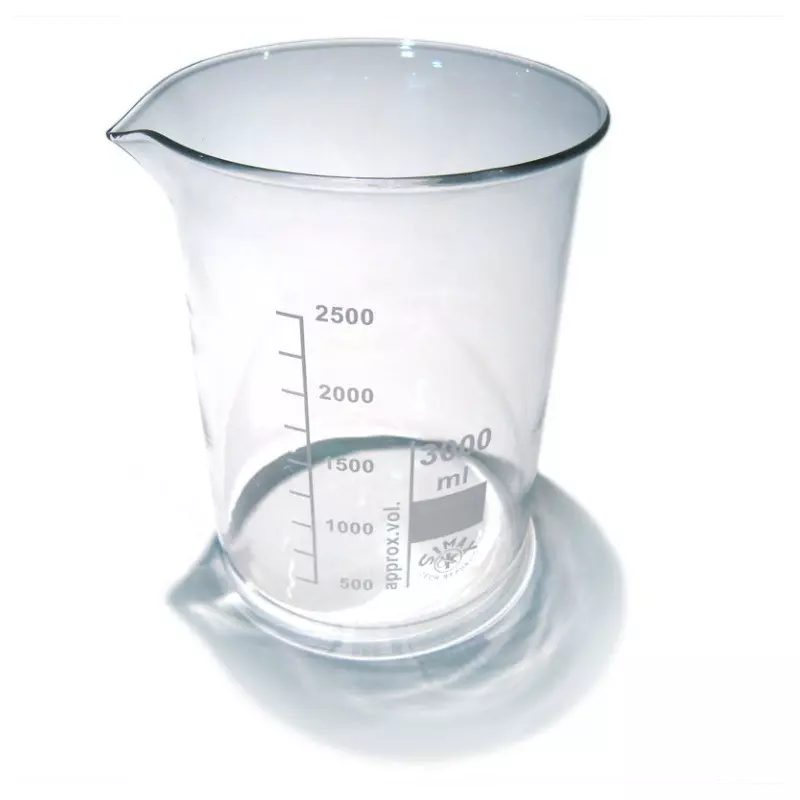 Sample beaker glass 3L