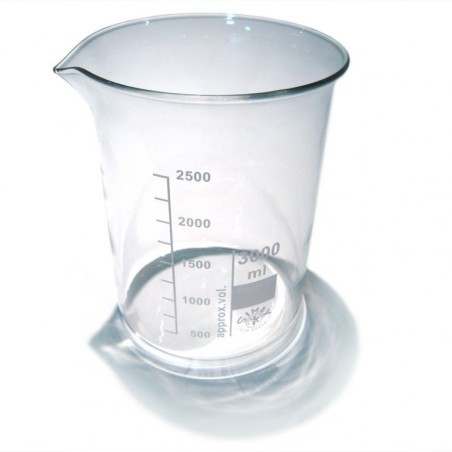 Sample beaker glass 3L