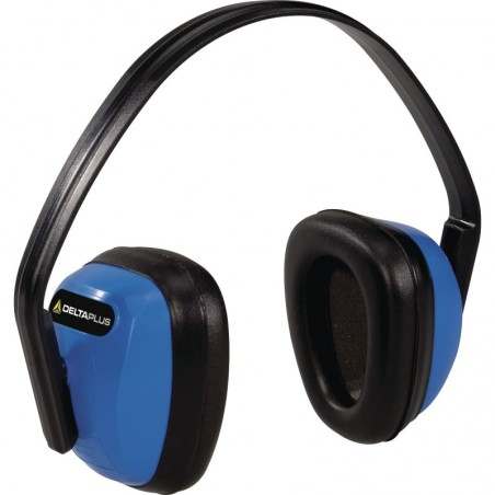 Ear defenders with polystyrene PS and synthetic foam cups