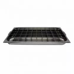 Tray stainless steel for 50...