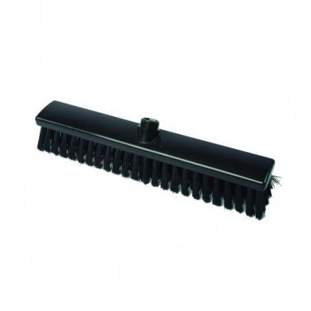 Semi-hard bristle sweeper brush 40x6 cm