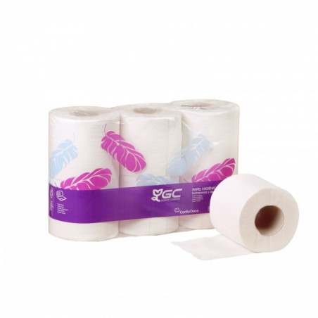 Toilet paper confordeco 6 rolls 34,5 mts