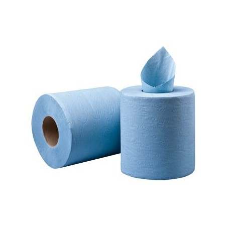 Blue 2-layer paper towels 106 meters 6-unit pack
