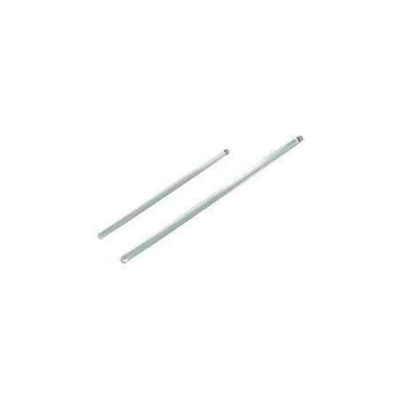 Sodium and lime glass stirring rods 300 mm 10 units