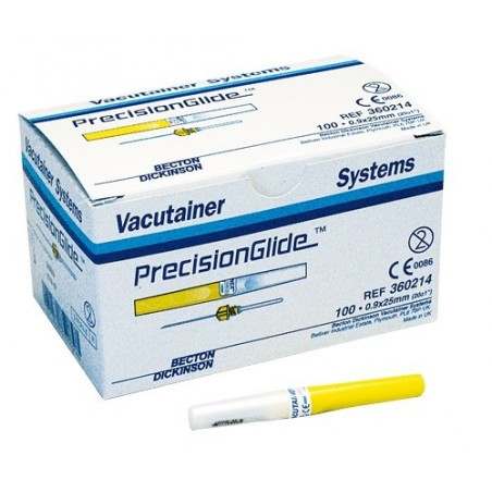 Vacutainer needles 100 pcs 25x09mm multiple sample