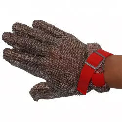 Stainless steel chainmail glove