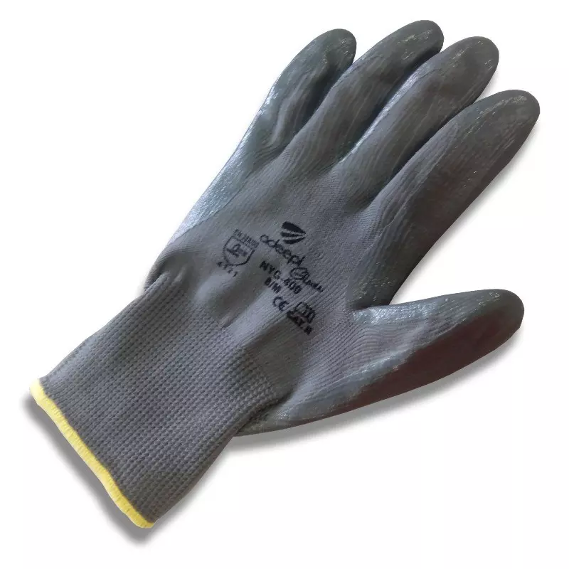 Rękawice robocze Nylonflex z ochroną nitrylową