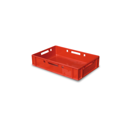 E1 crate for meat 600x400x125 mm