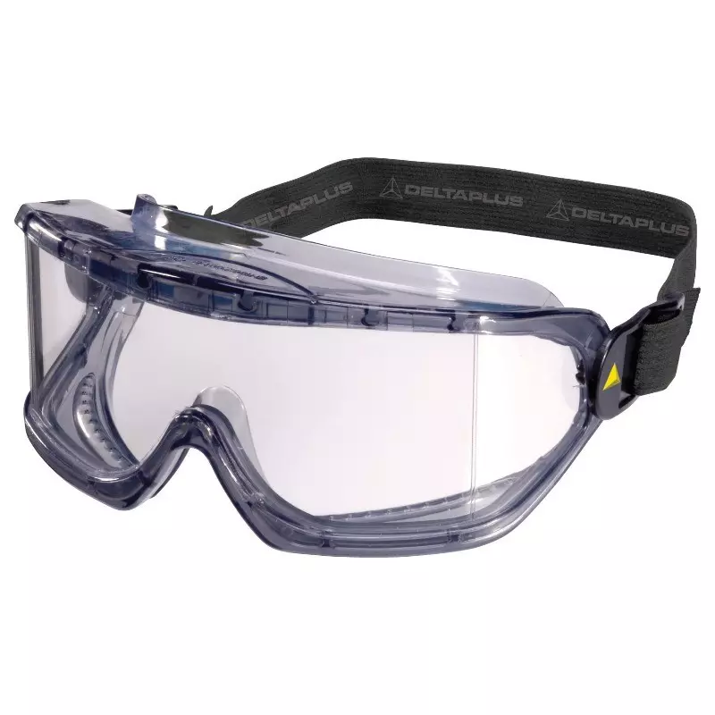 Clear polycarbonate goggles