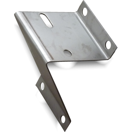 Stainless steel support for window winch