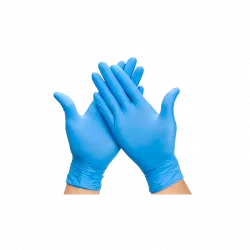 Non-powdered vinyl gloves