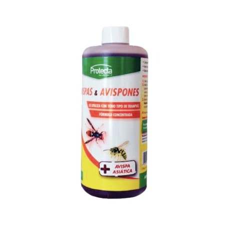 AVISPA'CLAC Líquido 500 ml - Atrayente concentrado para avispas y avispones