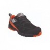 Nylon mesh/nubuck leather shoes
