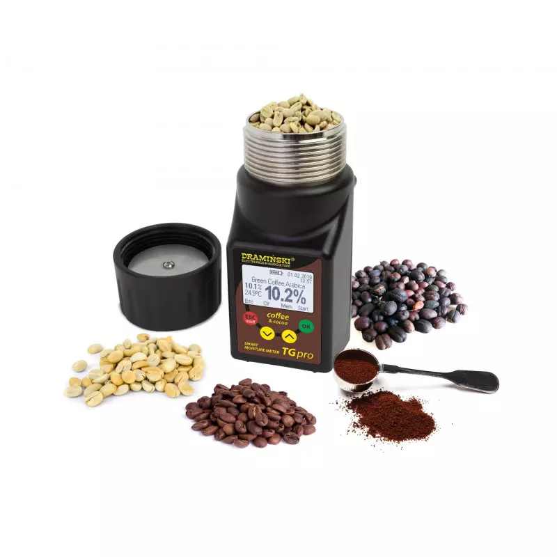 Medidor de humidade DRAMIŃSKI TG pro coffee & cocoa