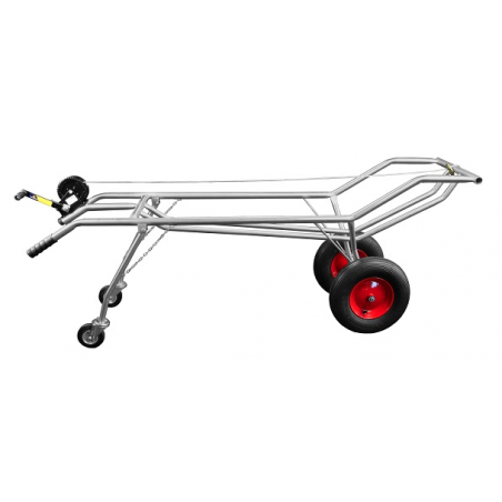 Stainless steel carcass trolley