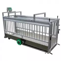 Mobile weighing unit specially designed for sows