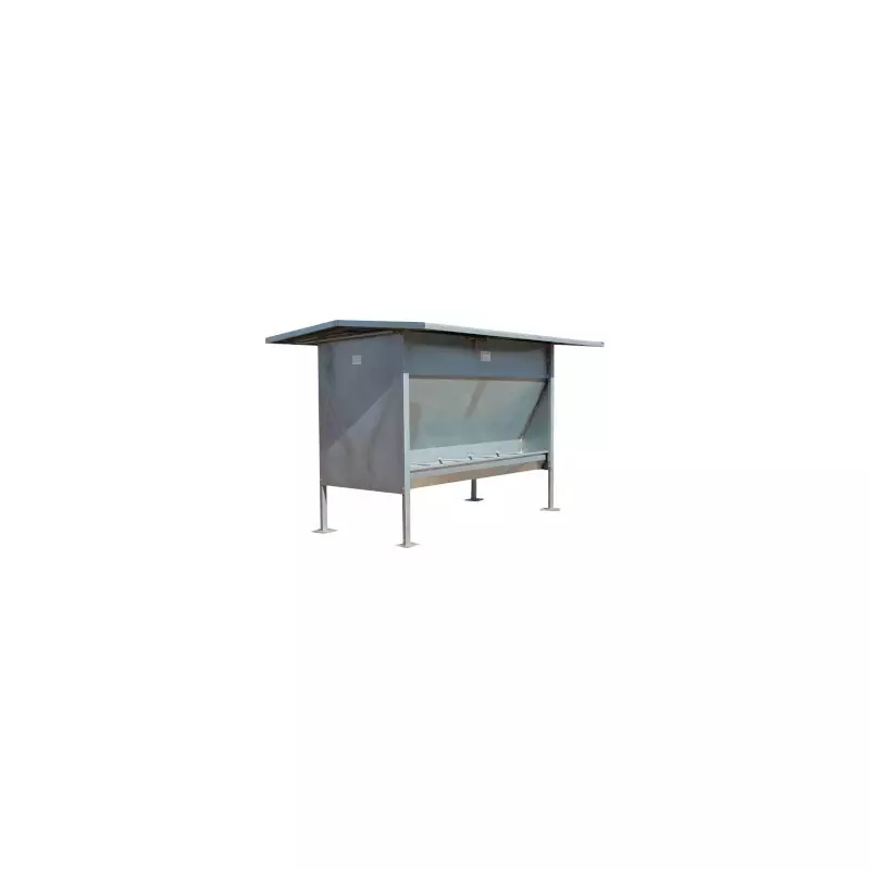 Two-sided hopper for cattle and horses Capacity: approx 1500 kg