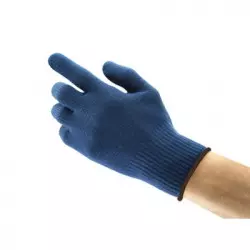 VERSATOUCH blue gloves to protect against the cold