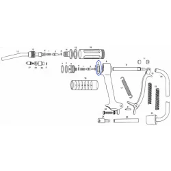 Rear fibre gasket for the 30-ml Europlex oral dispenser