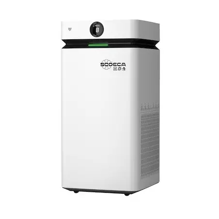 Sodeca Airdog X8 ionic air purifier for allergies and pets at home