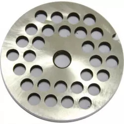 Placa Inox para picadora 32 - Diâmetro buracos 10mm