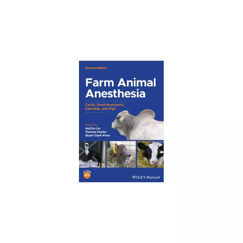 Libro Farm Animal Anesthesia Cattle Small Ruminants Camelids and Pigs