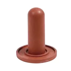 Red rubber nipple for calf...