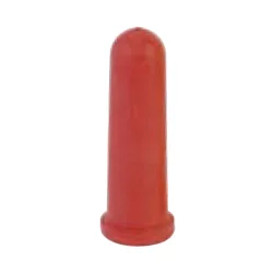 Red rubber nipple for sheep and goats