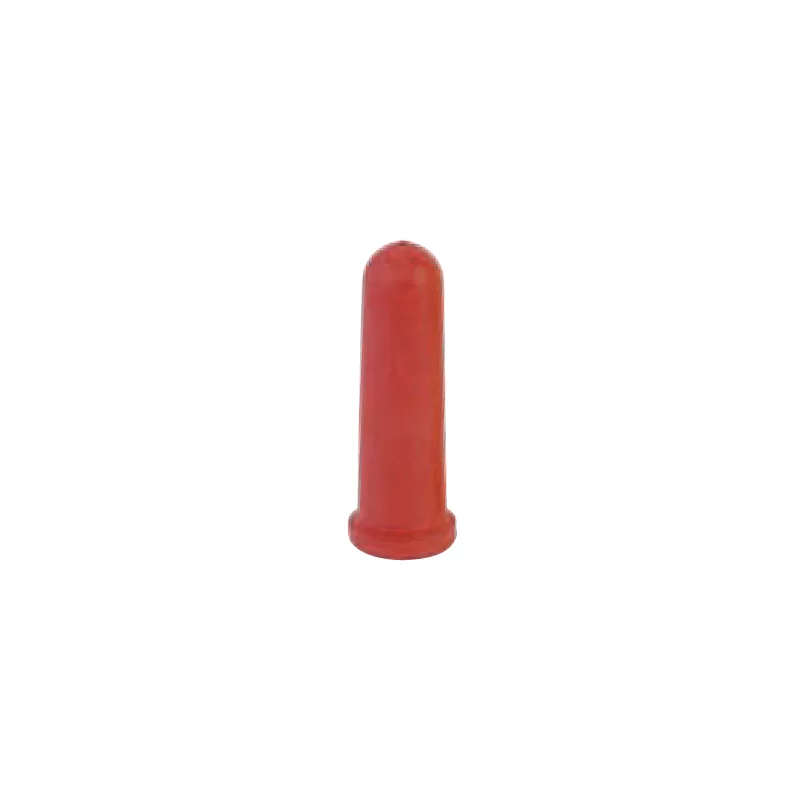 Red rubber nipple for sheep and goats