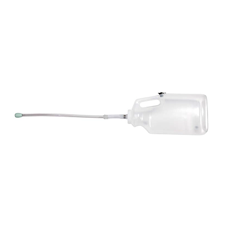 Frasco Springer com sonda de plástico flexível para líquidos com válvula de segurança 4 L
