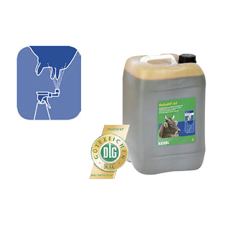 KERBL DIP disinfectant - disinfects and nourishes mammary glands and teats after milking 5kg