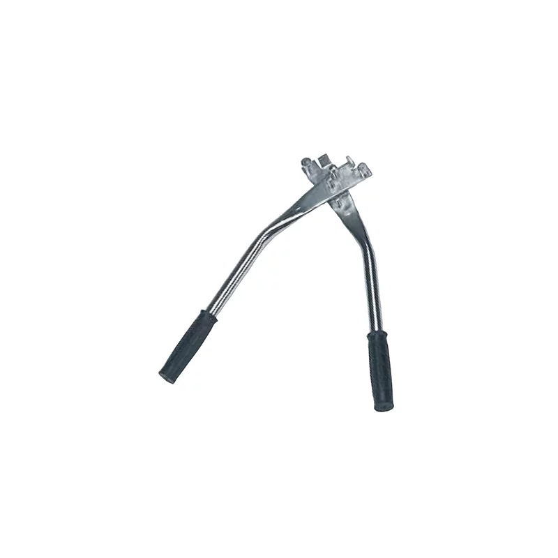Pliers for placing metal nose flaps for weaning calves