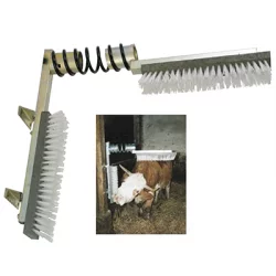 Escovas raspadoras para vacas