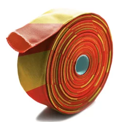 Ponsa tubular barrier tape for road marking 60 mm 10 m