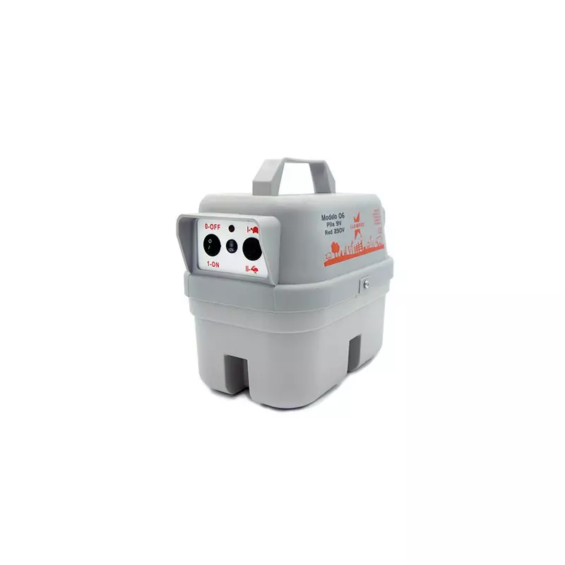 Llampec MODEL 06 akumulatorowa ładowarka do ogrodzeń elektrycznych dla zwierząt domowych, koni i bydła