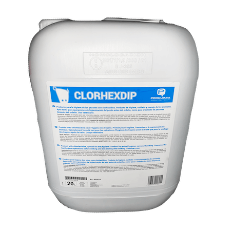 Clorhexdip 20L Desinfectante para limpieza y sellado de pezones