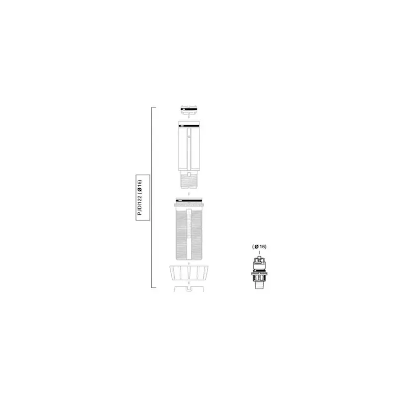 Dosing gaskets + suction valve set for Dosatron D3RE10VF pump