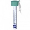 Floating tubular thermometer