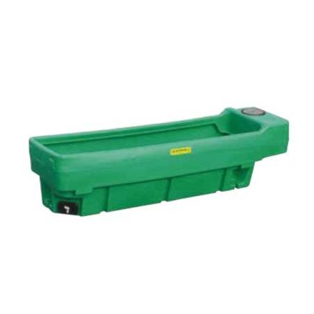 200L rectangular drinking trough with float