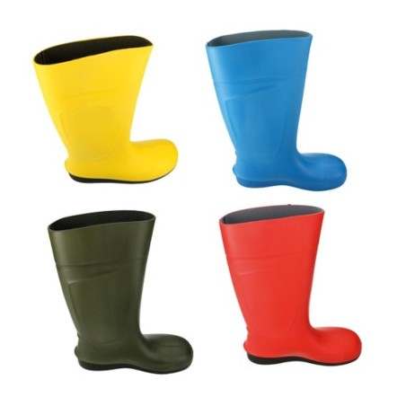 Steel-toed disinfection and safety wellingtons
