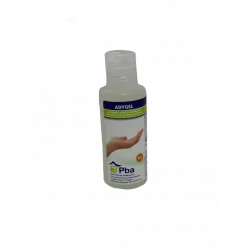 Antiseptic hydroalcoholic gel for hands with Aloe Vera 100 ml