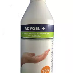 Pack de 6 unitats Adygel PLUS Gel hidroalcohòlic 70% etanol 500 ml