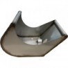 Stainless steel water trough for fattening pigs